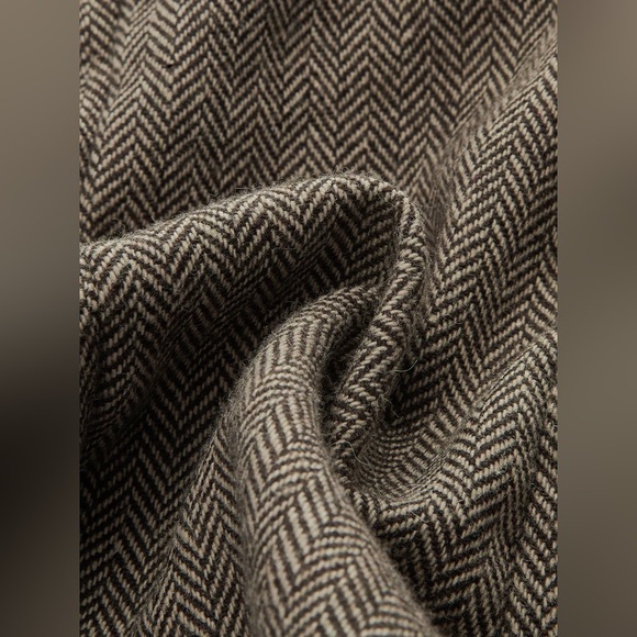 COMMENSE Large 3d flower single button tweed blazer - Picture 5 of 6